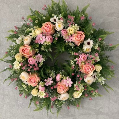 Wianek na drzwi Agnes, średnica 52cm