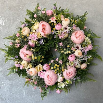 Wianek na drzwi Michelle, średnica 48 cm