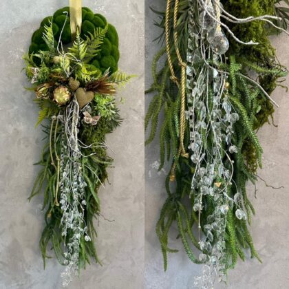 Wianek na drzwi Glamour 30x95 cm