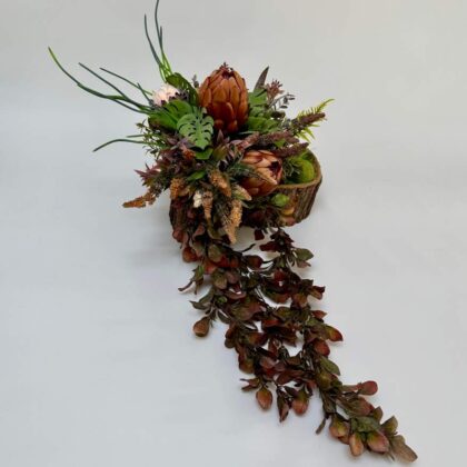 Kompozycja nagrobna, dekoracja