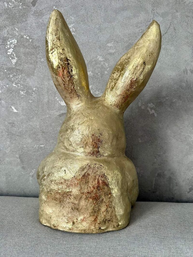 Zając wielkanocny, dekoracja ceramiczna, wys.38 cm - obrazek 5