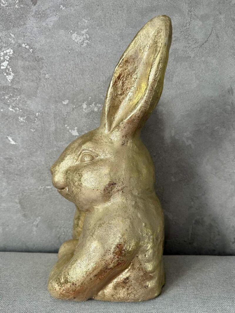 Zając wielkanocny, dekoracja ceramiczna, wys.38 cm - obrazek 6