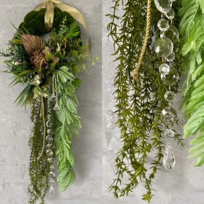 Wianek na drzwi Glamour 38x100 cm