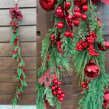 Girlanda świąteczna, długość 170 cm