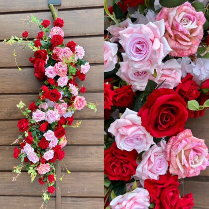 Girlanda-gałąź różana 170 cm