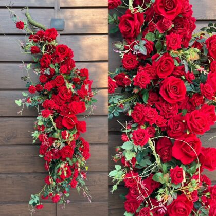 Girlanda-gałąź różana 160 cm