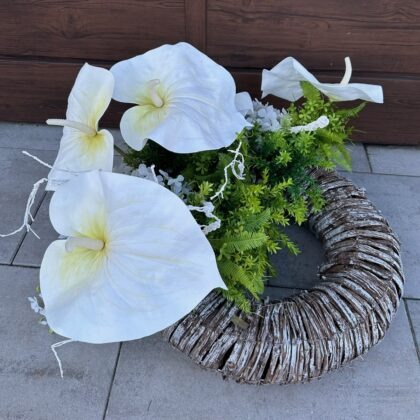 Dekoracja nagrobna Anturium