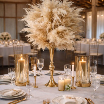 Bukiety boho/ naturalne trawy na wynajem-ślub, komunia, chrzest, event