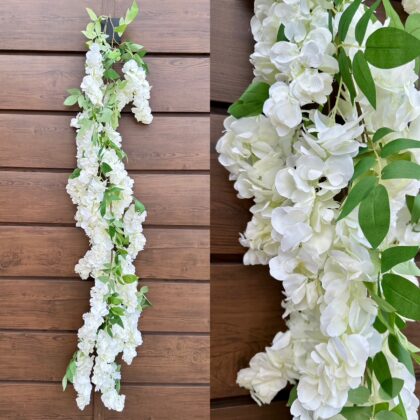 Girlanda kwiatowa Wisteria 160 cm